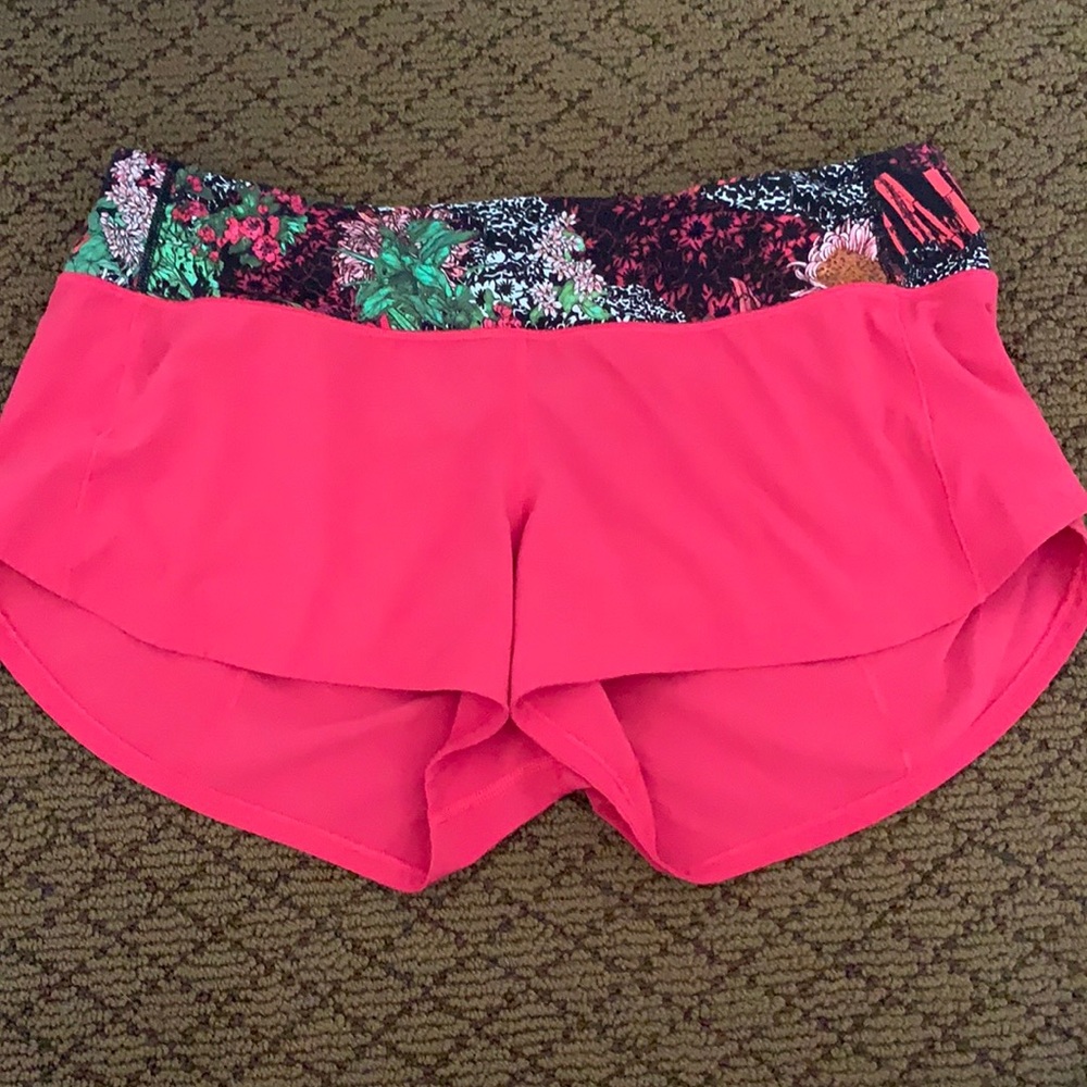 Lulu lemon shorts size 8